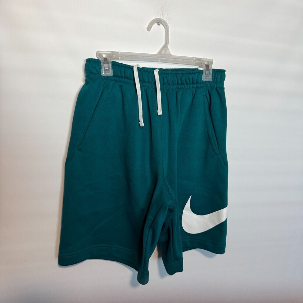 Nike Shorts Mens Small Teal Sportswear Club Fleece Workout Gym NSW BV2721 NWOT - Picture 2 of 12
